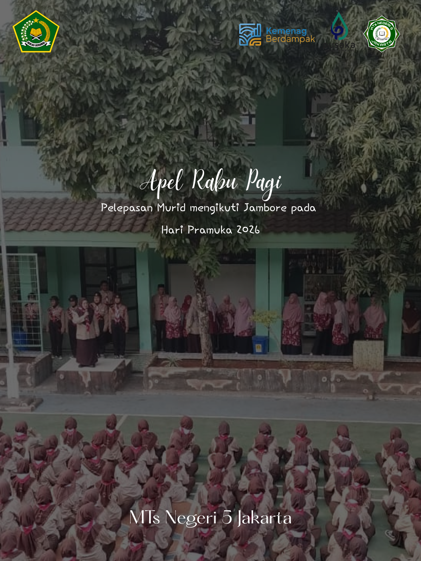 PELEPASAN MURID MENGIKUTI JAMBORE NASIONAL